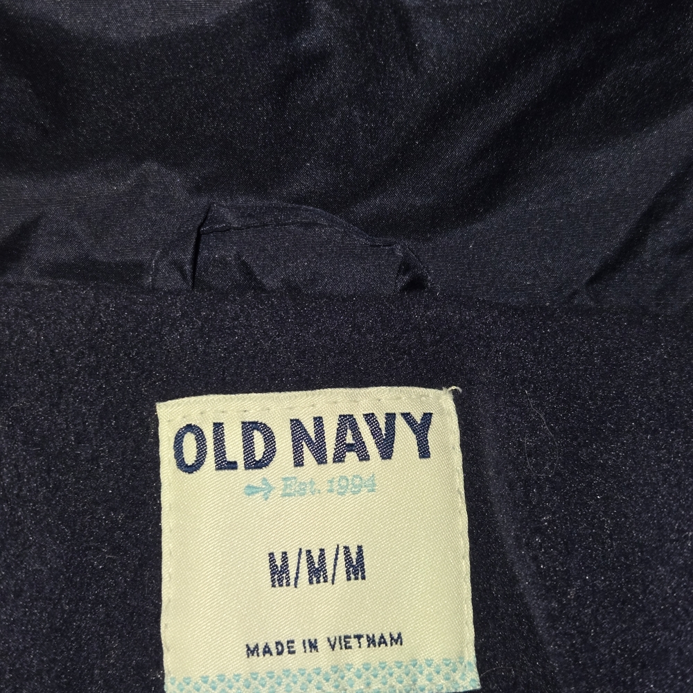 Old Navy Midnight Blue High-neck Quilted Vest Women's Medium - Picture 7 of 10